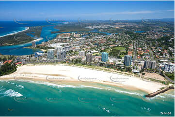 Aerial Photo Coolangatta QLD Aerial Photography