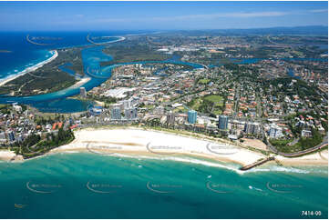 Aerial Photo Coolangatta QLD Aerial Photography