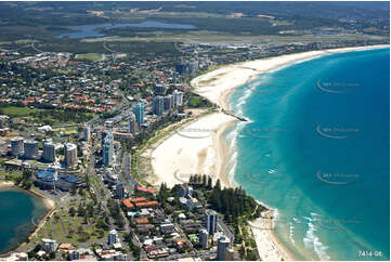 Aerial Photo Coolangatta QLD Aerial Photography