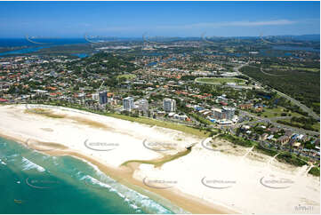 Aerial Photo Kirra QLD Aerial Photography