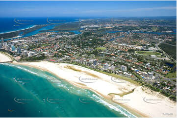 Aerial Photo Kirra QLD Aerial Photography