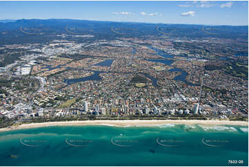 Aerial Photo Burleigh Heads QLD Aerial Photography