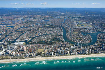 Aerial Photo Broadbeach QLD Aerial Photography