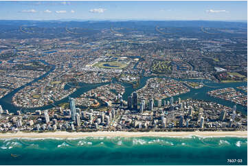 Aerial Photo Surfers Paradise QLD Aerial Photography