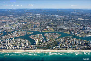 Aerial Photo Main Beach QLD Aerial Photography