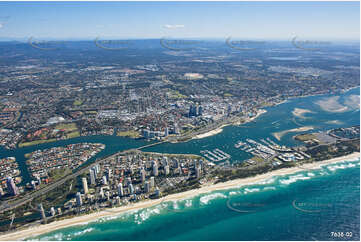 Aerial Photo Main Beach QLD Aerial Photography