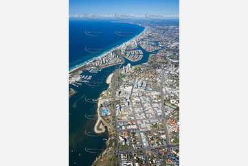 Aerial Photo Southport QLD Aerial Photography