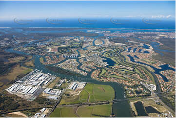 Aerial Photo Hope Island QLD Aerial Photography