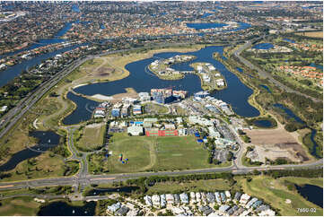 Aerial Photo Carrara QLD Aerial Photography