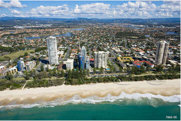 Aerial Photo Burleigh Heads QLD Aerial Photography