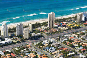 Aerial Photo Burleigh Heads QLD Aerial Photography