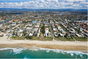 Aerial Photo Mermaid Beach QLD Aerial Photography