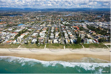 Aerial Photo Mermaid Beach QLD Aerial Photography