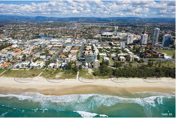 Aerial Photo Mermaid Beach QLD Aerial Photography