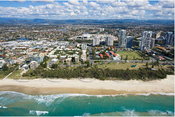 Aerial Photo Mermaid Beach QLD Aerial Photography