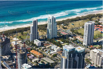 Aerial Photo Broadbeach QLD Aerial Photography