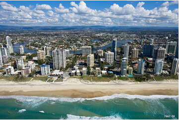 Aerial Photo Surfers Paradise QLD Aerial Photography