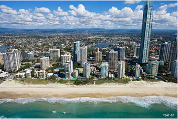 Aerial Photo Surfers Paradise QLD Aerial Photography