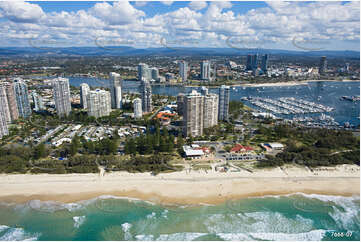 Aerial Photo Main Beach QLD Aerial Photography