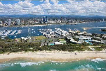 Aerial Photo Main Beach QLD Aerial Photography