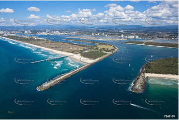 Aerial Photo The Spit QLD Aerial Photography