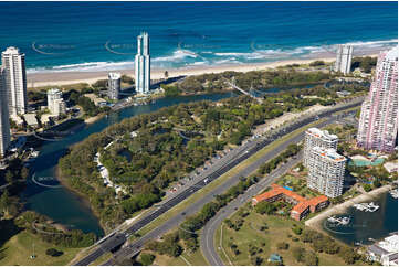 Aerial Photo Surfers Paradise QLD Aerial Photography