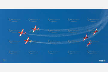 The Roulettes Aerobatic Team QLD Aerial Photography