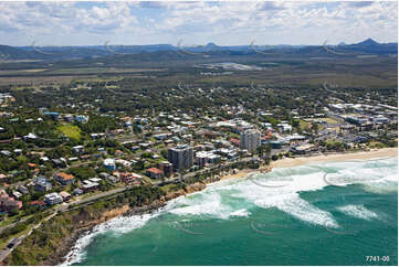 Aerial Photo Coolum Beach QLD Aerial Photography