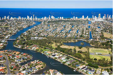 Aerial Photo Broadbeach Waters QLD Aerial Photography