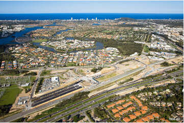 Aerial Photo Varsity Lakes QLD Aerial Photography