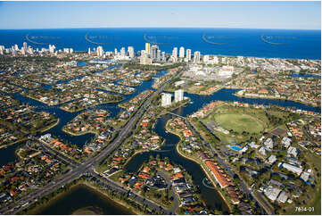 Aerial Photo Mermaid Waters QLD Aerial Photography