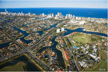 Aerial Photo Mermaid Waters QLD Aerial Photography