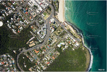 Vertical Aerial Photo Burleigh Heads QLD Aerial Photography