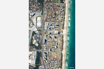 Vertical Aerial Photo Broadbeach QLD Aerial Photography