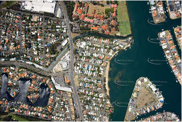 Vertical Aerial Photo Southport QLD Aerial Photography