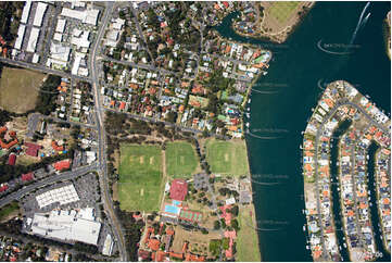 Vertical Aerial Photo Southport QLD Aerial Photography