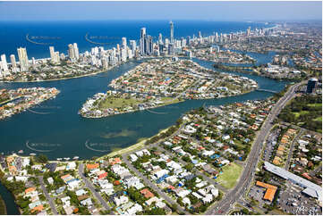 Aerial Photo Southport QLD Aerial Photography