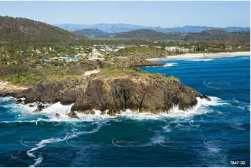 Aerial Photo Cabarita Beach / Bogangar NSW Aerial Photography