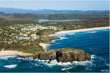 Aerial Photo Cabarita Beach / Bogangar NSW Aerial Photography