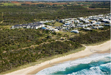 Aerial Photo Casuarina Beach NSW Aerial Photography