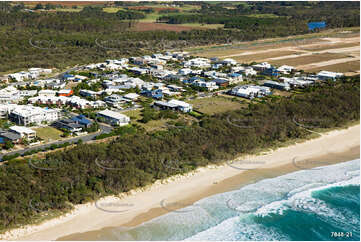 Aerial Photo Casuarina Beach NSW Aerial Photography