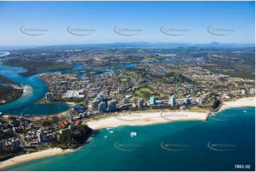 Aerial Photo Kirra QLD Aerial Photography