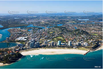 Aerial Photo Kirra QLD Aerial Photography