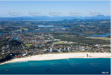 Aerial Photo Kirra QLD Aerial Photography