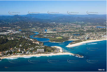 Aerial Photo Currumbin QLD Aerial Photography