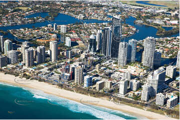 Aerial Photo Surfers Paradise QLD Aerial Photography