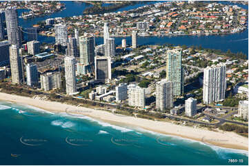 Aerial Photo Surfers Paradise QLD Aerial Photography