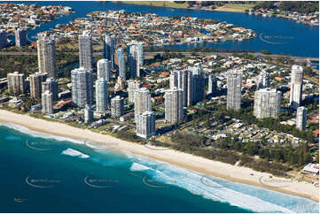 Aerial Photo Main Beach QLD Aerial Photography