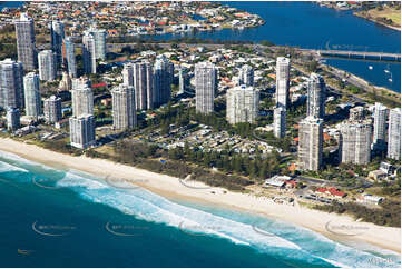 Aerial Photo Main Beach QLD Aerial Photography