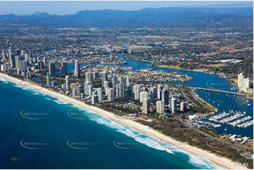 Aerial Photo Main Beach QLD Aerial Photography